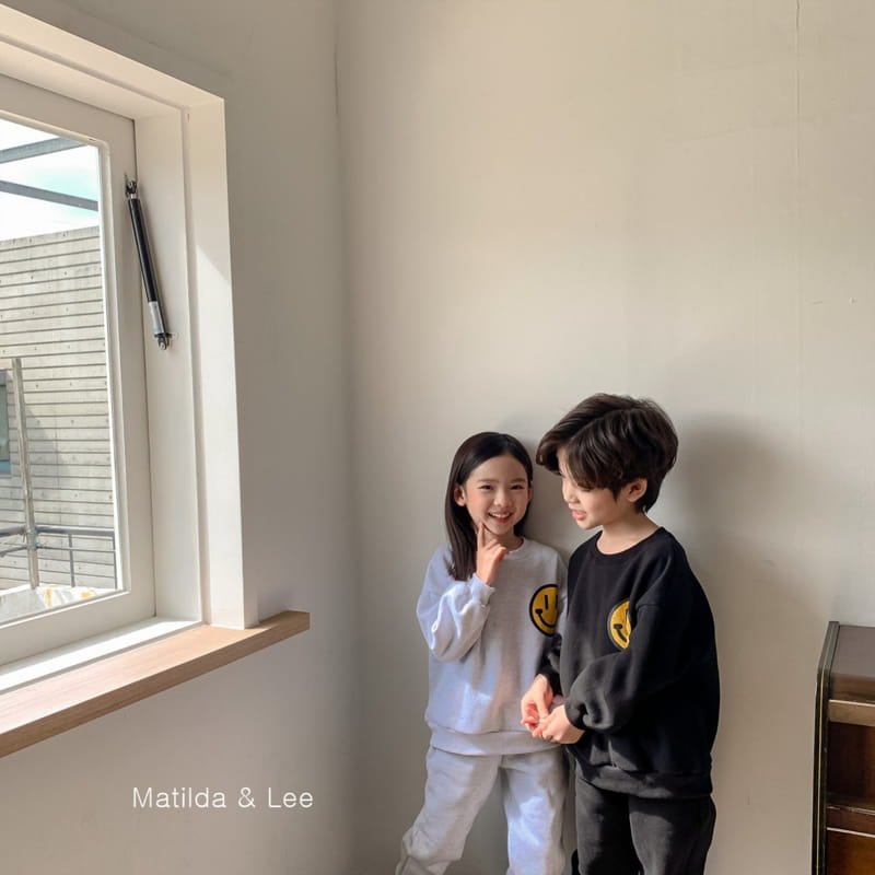 MATILDA & LEE - Korean Children Fashion - #Kfashion4kids - Winter Smile Top Bottom Set - 7