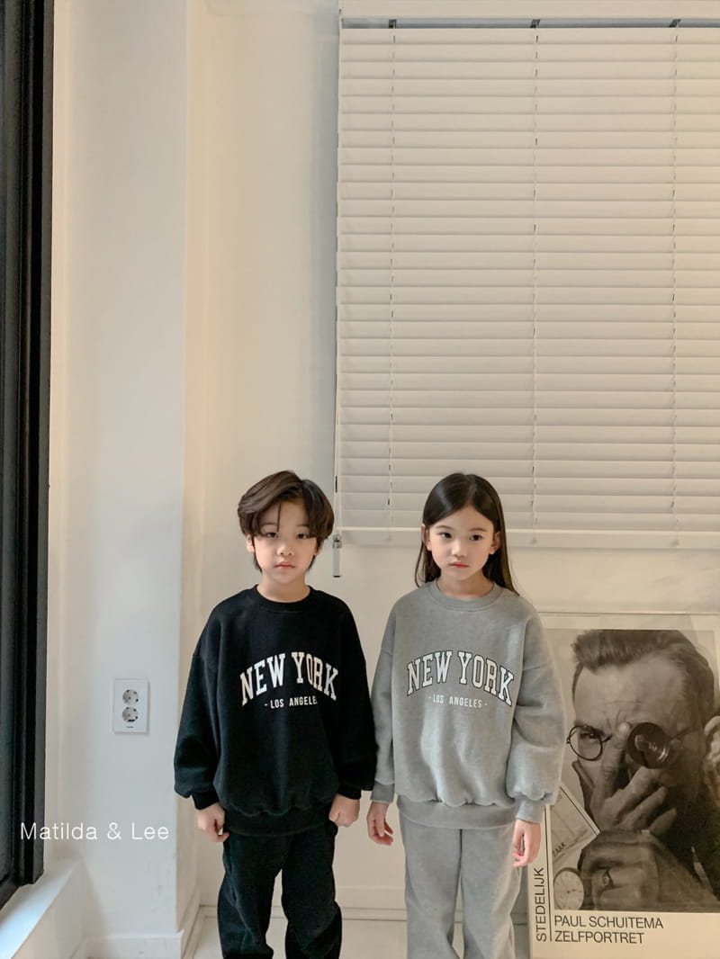 MATILDA & LEE - Korean Children Fashion - #Kfashion4kids - New York Top Bottom Set