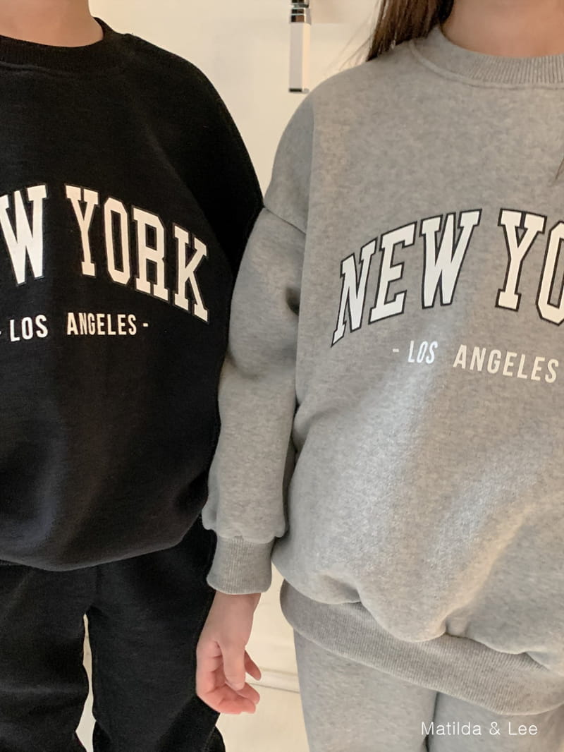 MATILDA & LEE - Korean Children Fashion - #Kfashion4kids - New York Top Bottom Set - 10