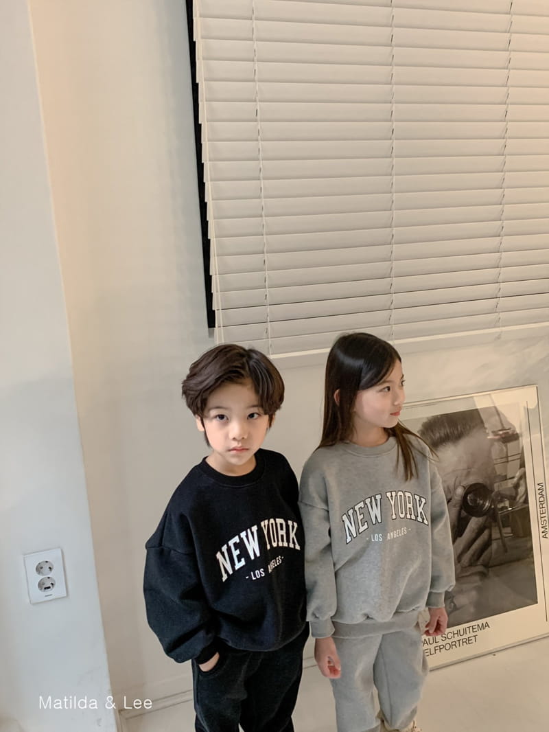 MATILDA & LEE - Korean Children Fashion - #Kfashion4kids - New York Top Bottom Set - 12