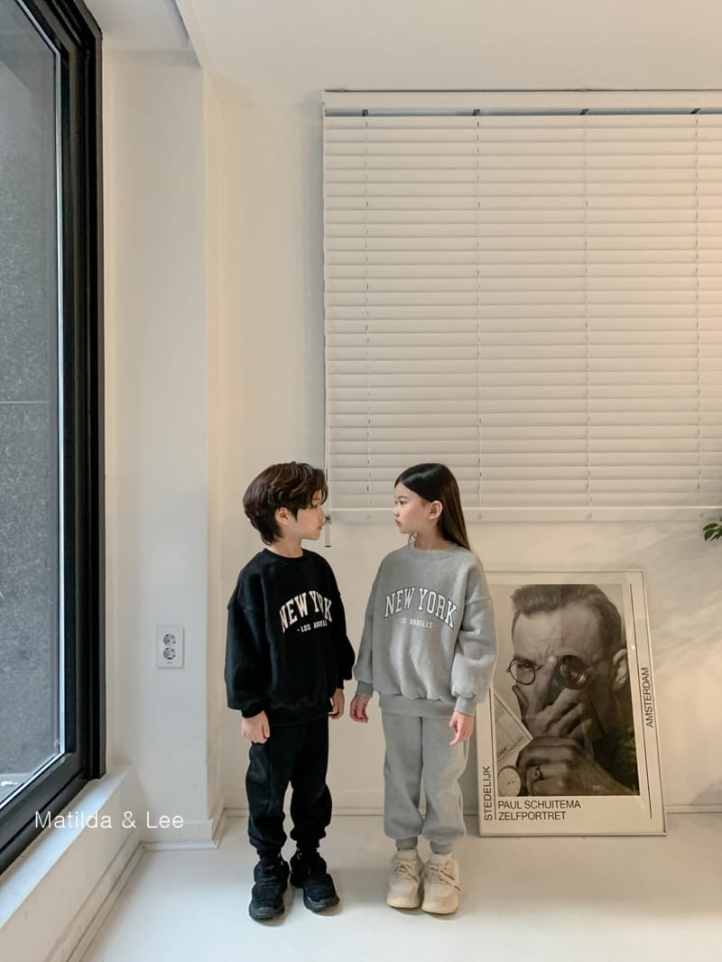 MATILDA & LEE - Korean Children Fashion - #Kfashion4kids - New York Top Bottom Set - 5