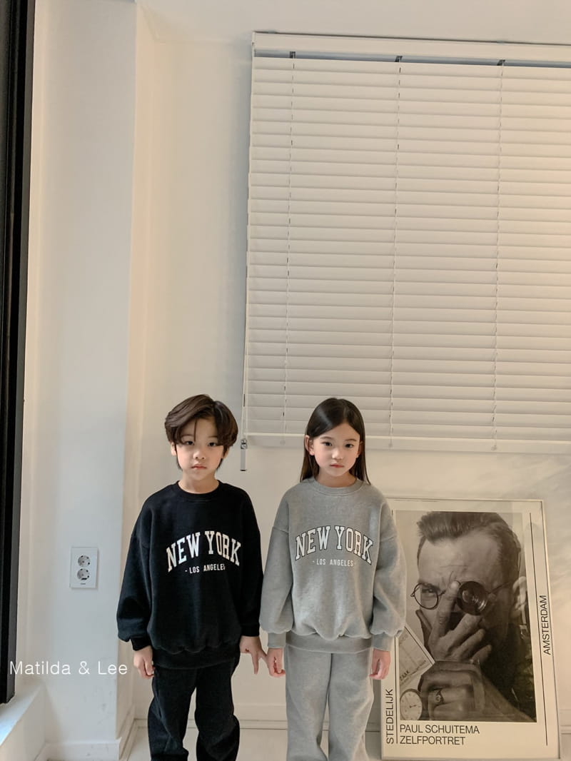 MATILDA & LEE - Korean Children Fashion - #Kfashion4kids - New York Top Bottom Set - 6