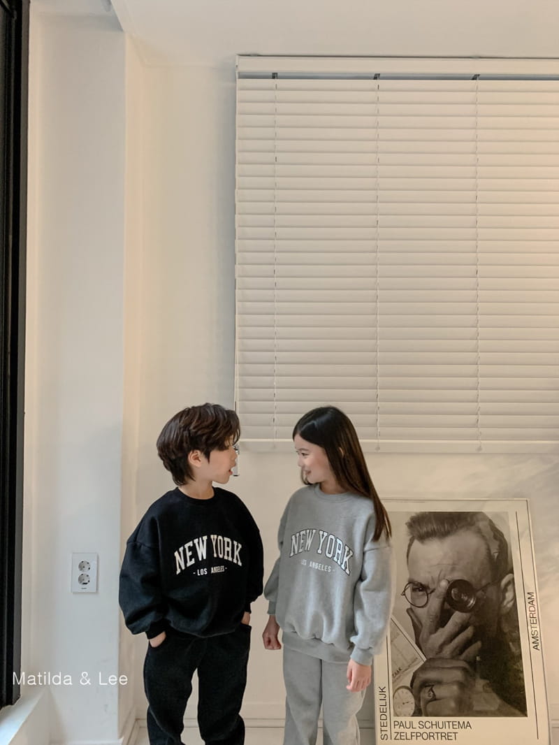 MATILDA & LEE - Korean Children Fashion - #Kfashion4kids - New York Top Bottom Set - 7