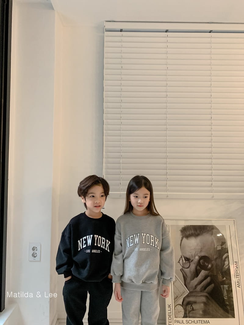 MATILDA & LEE - Korean Children Fashion - #Kfashion4kids - New York Top Bottom Set - 8