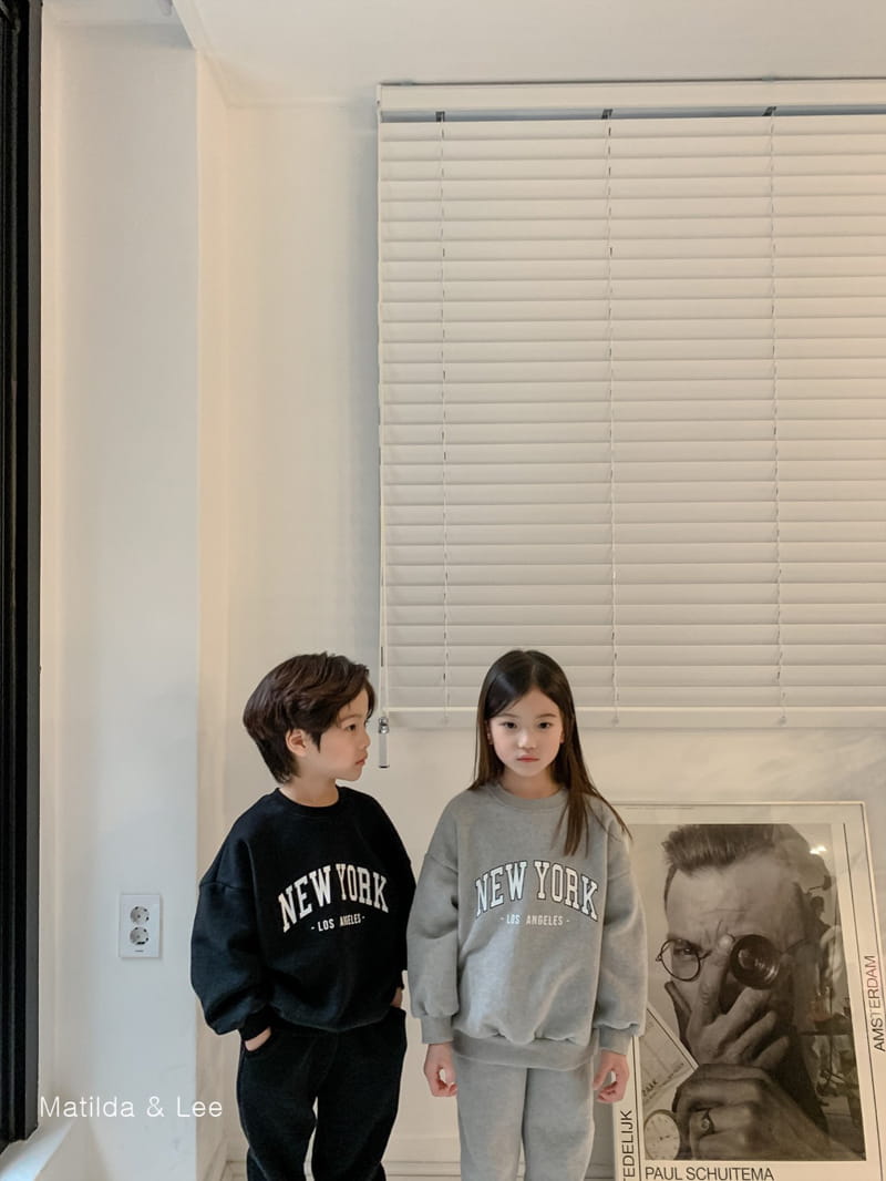 MATILDA & LEE - Korean Children Fashion - #Kfashion4kids - New York Top Bottom Set - 9