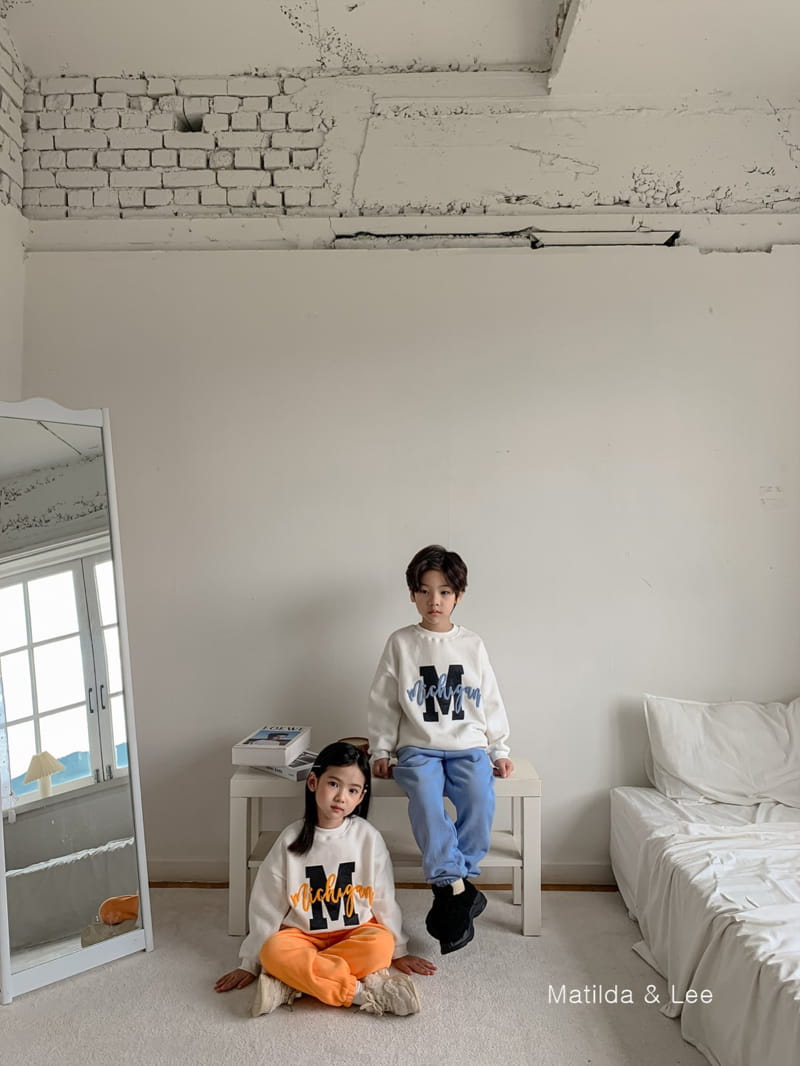 MATILDA & LEE - Korean Children Fashion - #Kfashion4kids - M Jogger Top Bottom Set - 10