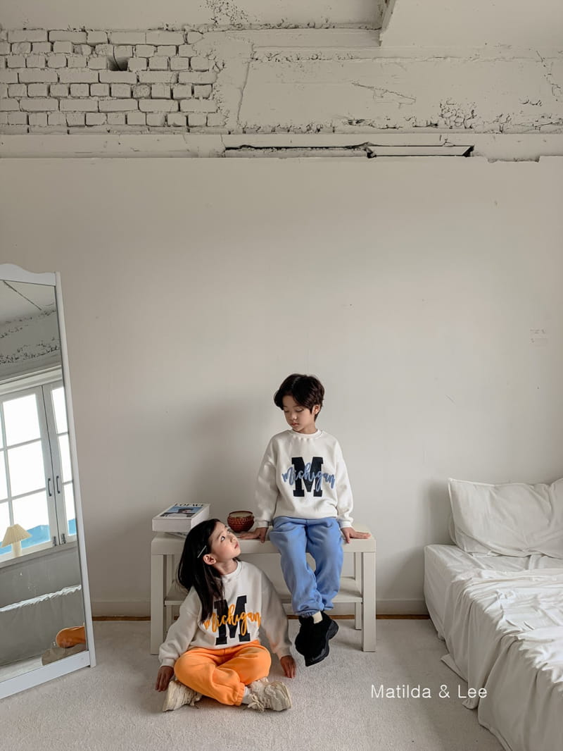 MATILDA & LEE - Korean Children Fashion - #Kfashion4kids - M Jogger Top Bottom Set - 11