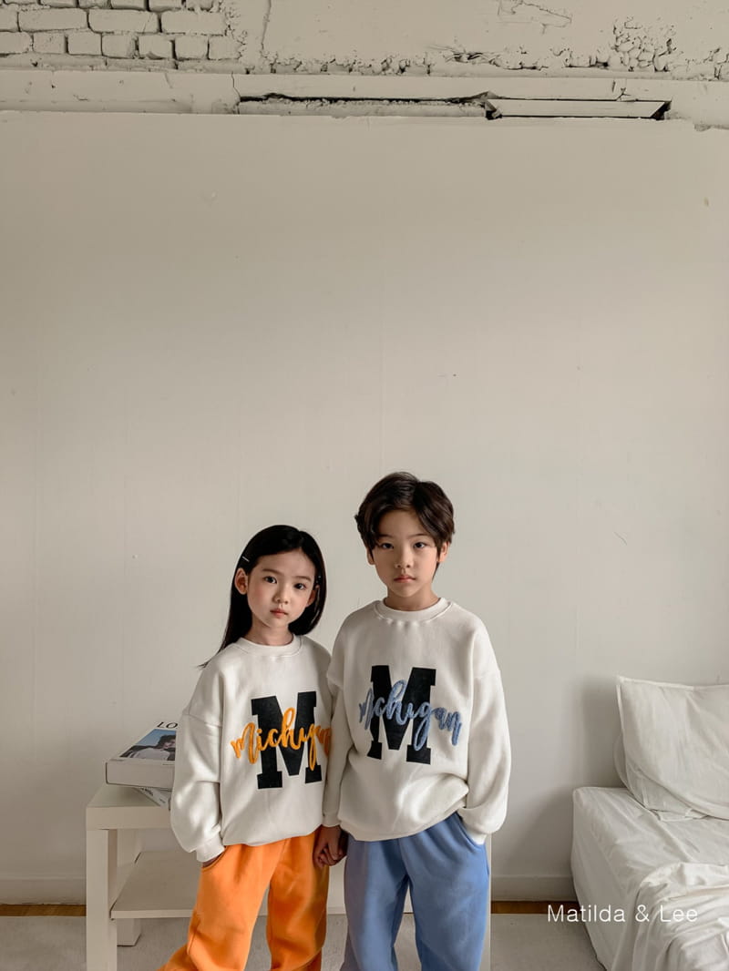 MATILDA & LEE - Korean Children Fashion - #Kfashion4kids - M Jogger Top Bottom Set - 2