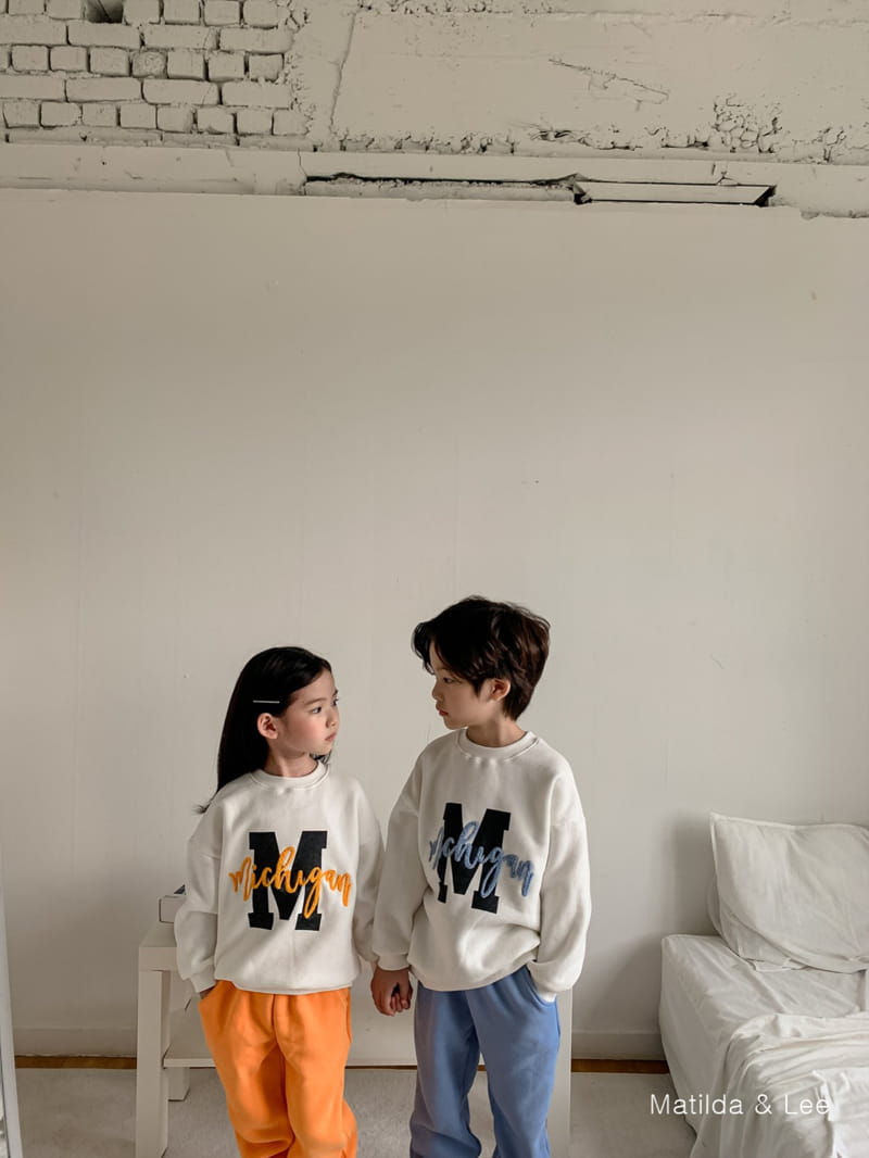 MATILDA & LEE - Korean Children Fashion - #Kfashion4kids - M Jogger Top Bottom Set - 3