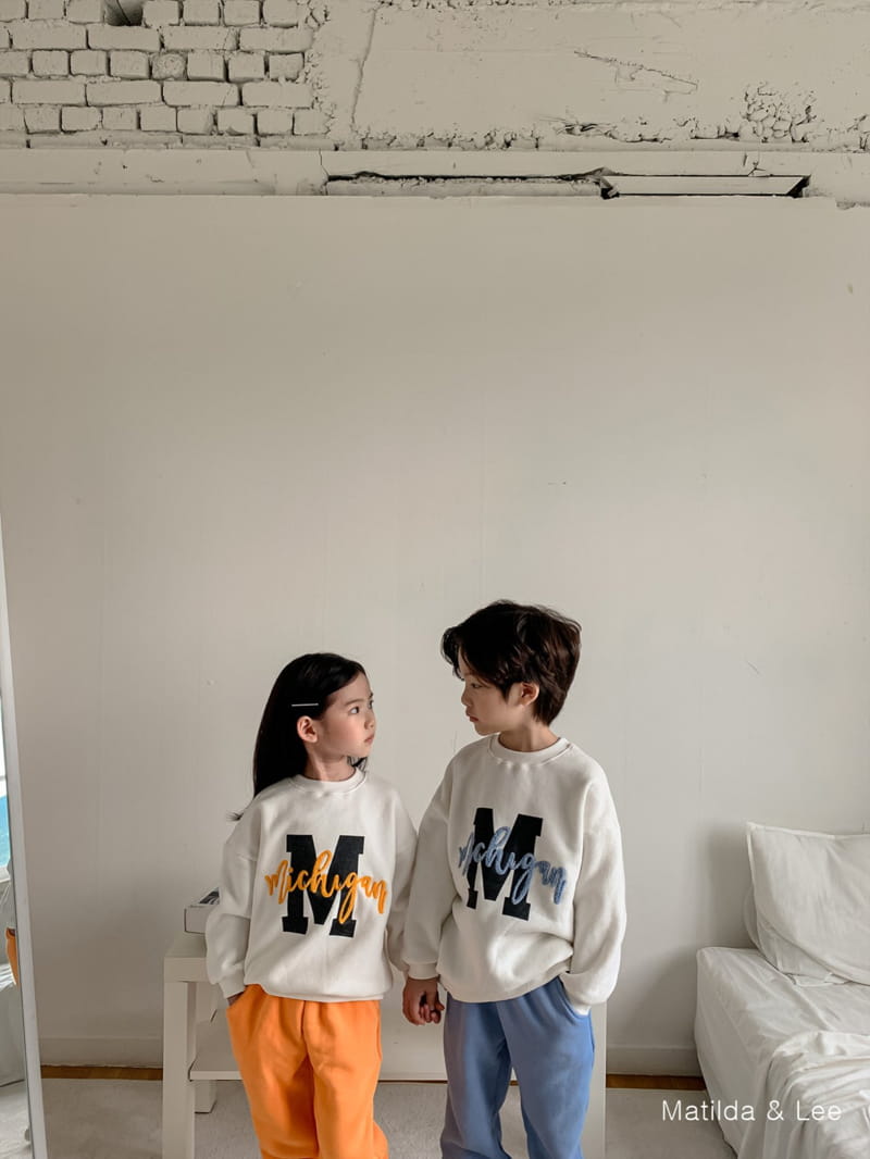 MATILDA & LEE - Korean Children Fashion - #Kfashion4kids - M Jogger Top Bottom Set - 4