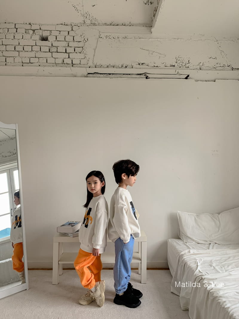 MATILDA & LEE - Korean Children Fashion - #Kfashion4kids - M Jogger Top Bottom Set - 5