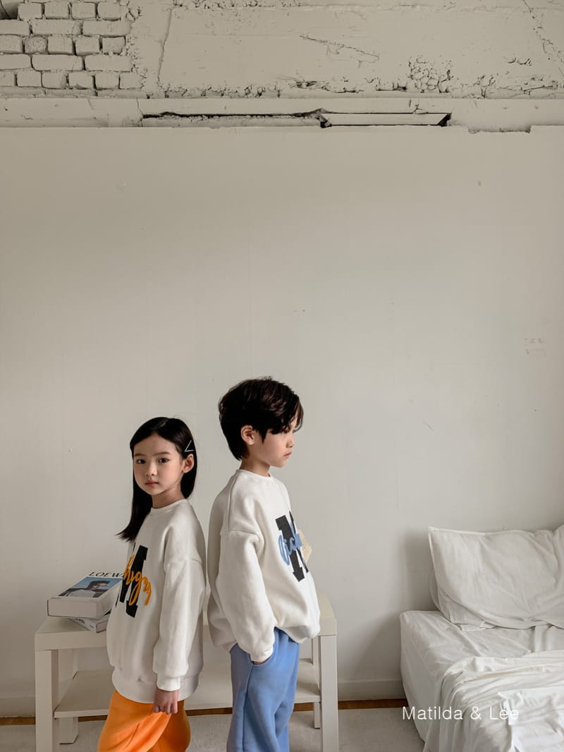 MATILDA & LEE - Korean Children Fashion - #Kfashion4kids - M Jogger Top Bottom Set - 6