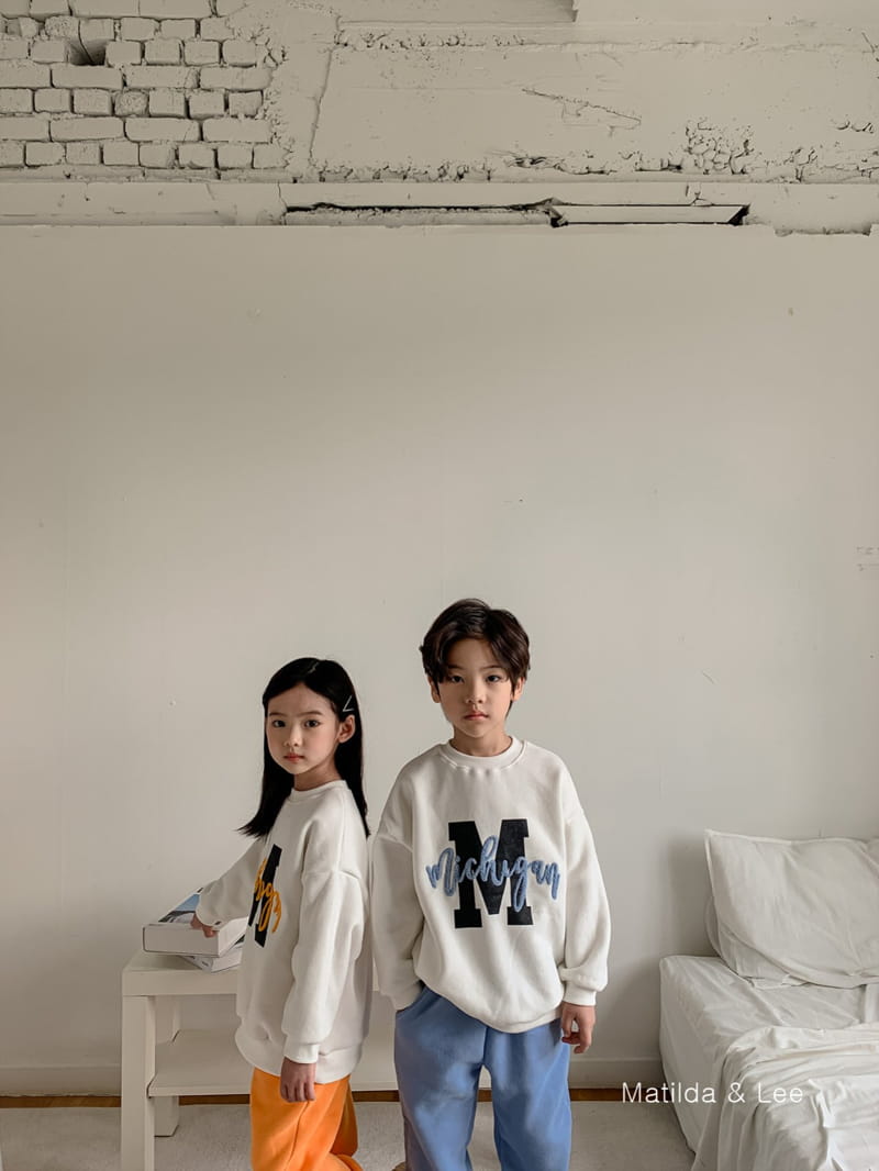 MATILDA & LEE - Korean Children Fashion - #Kfashion4kids - M Jogger Top Bottom Set - 8