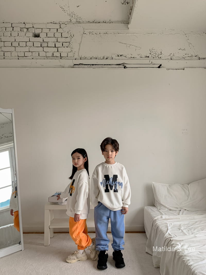 MATILDA & LEE - Korean Children Fashion - #Kfashion4kids - M Jogger Top Bottom Set - 9