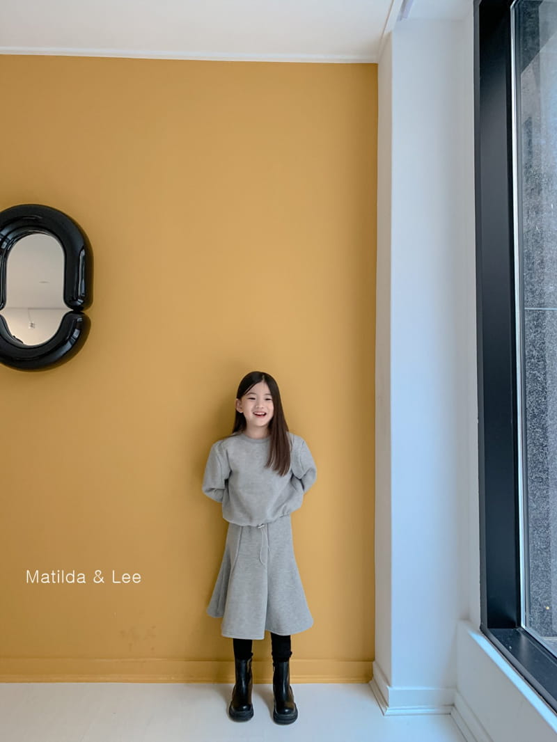 MATILDA & LEE - Korean Children Fashion - #Kfashion4kids - Long Skirt Top Set
