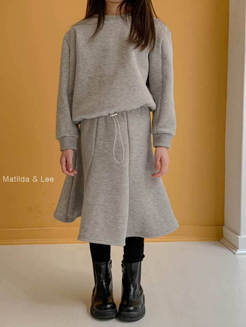 MATILDA & LEE - Korean Children Fashion - #Kfashion4kids - Long Skirt Top Set - 10