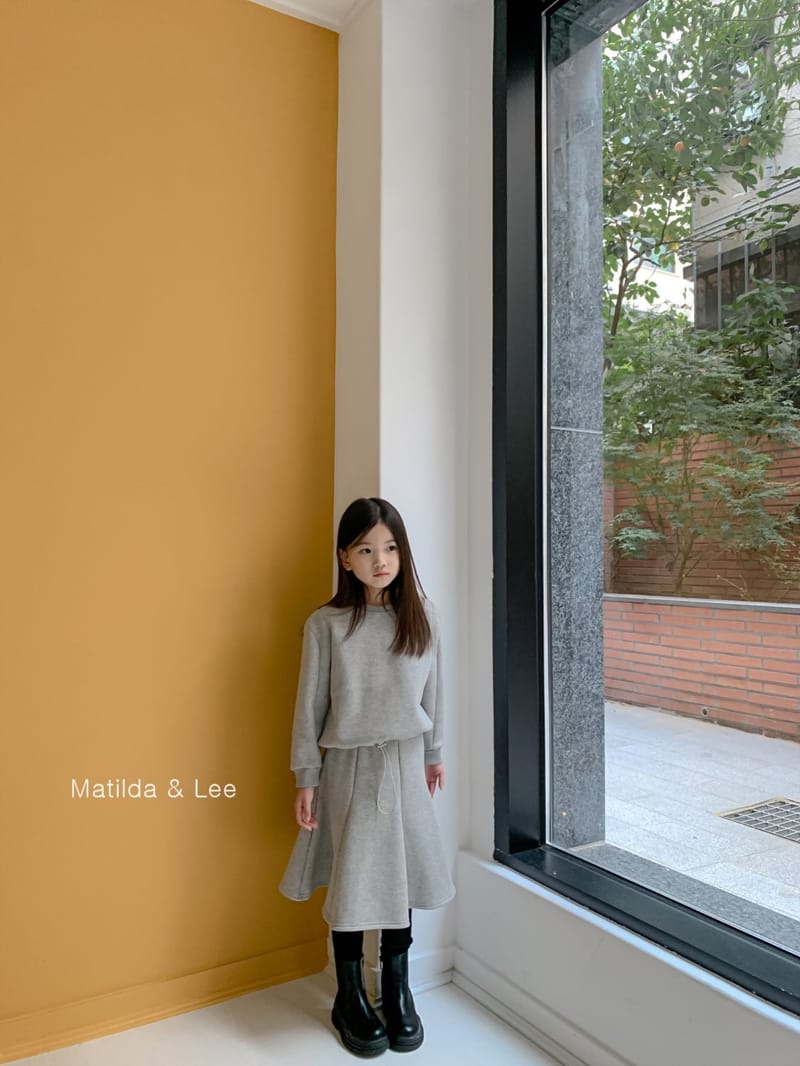 MATILDA & LEE - Korean Children Fashion - #Kfashion4kids - Long Skirt Top Set - 11