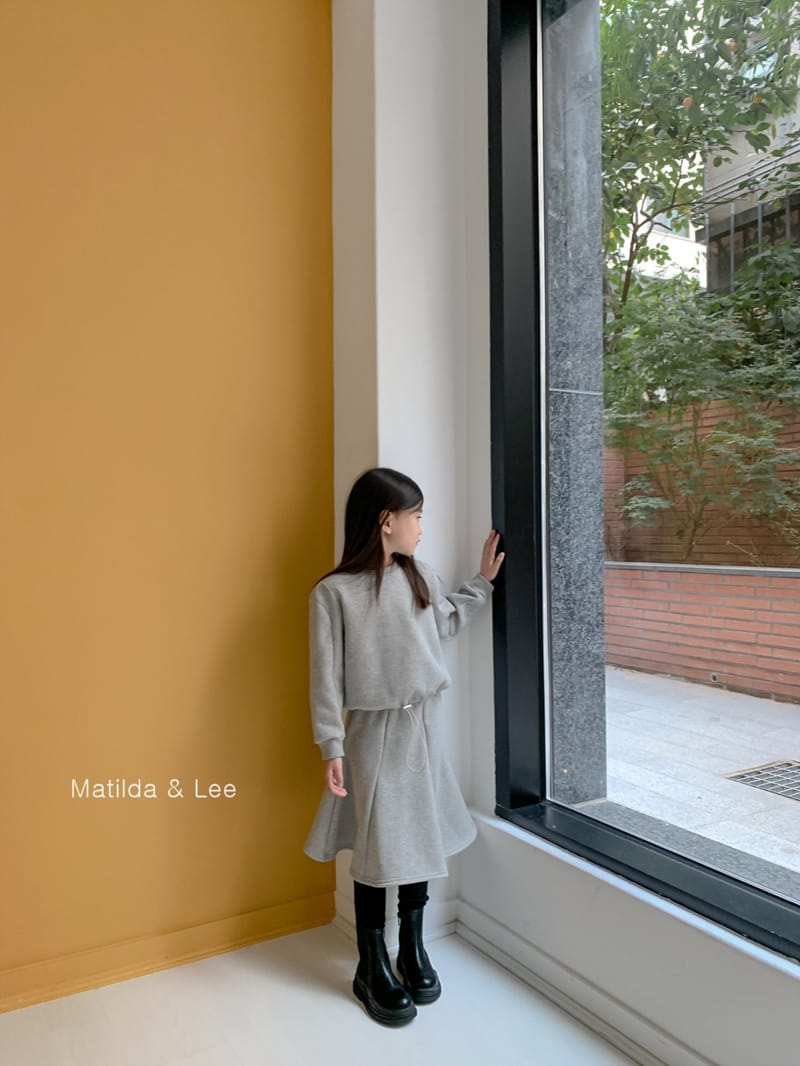 MATILDA & LEE - Korean Children Fashion - #Kfashion4kids - Long Skirt Top Set - 12