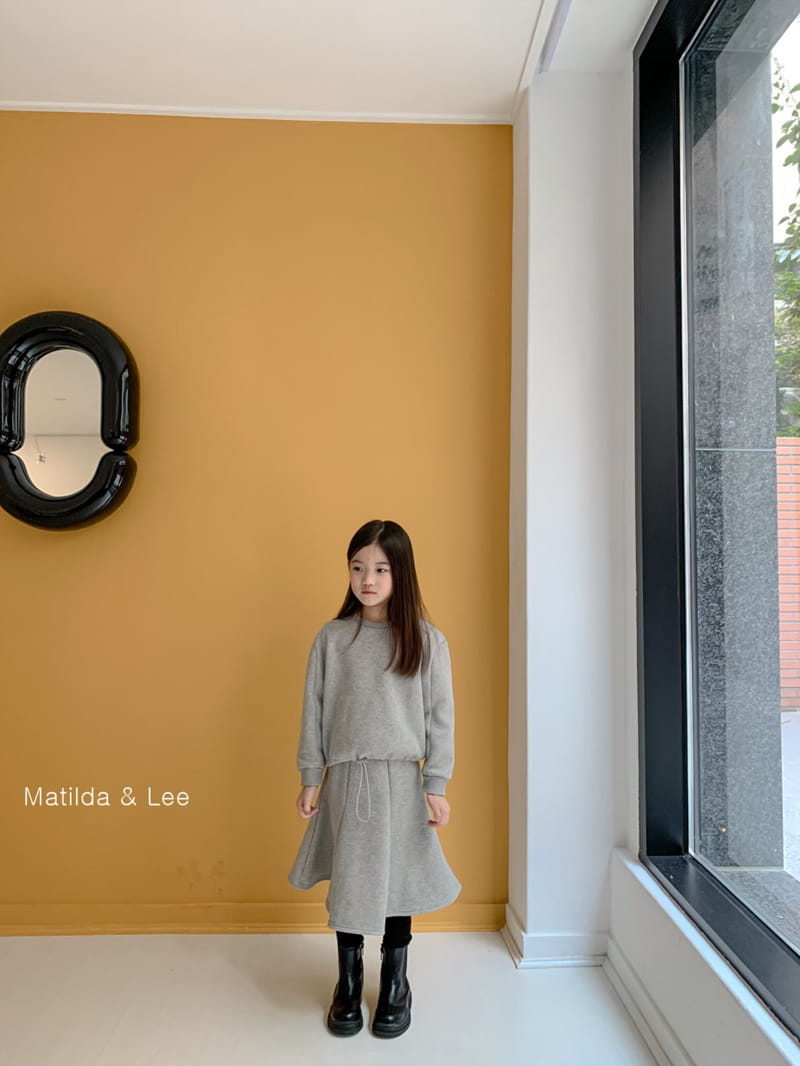 MATILDA & LEE - Korean Children Fashion - #Kfashion4kids - Long Skirt Top Set - 3