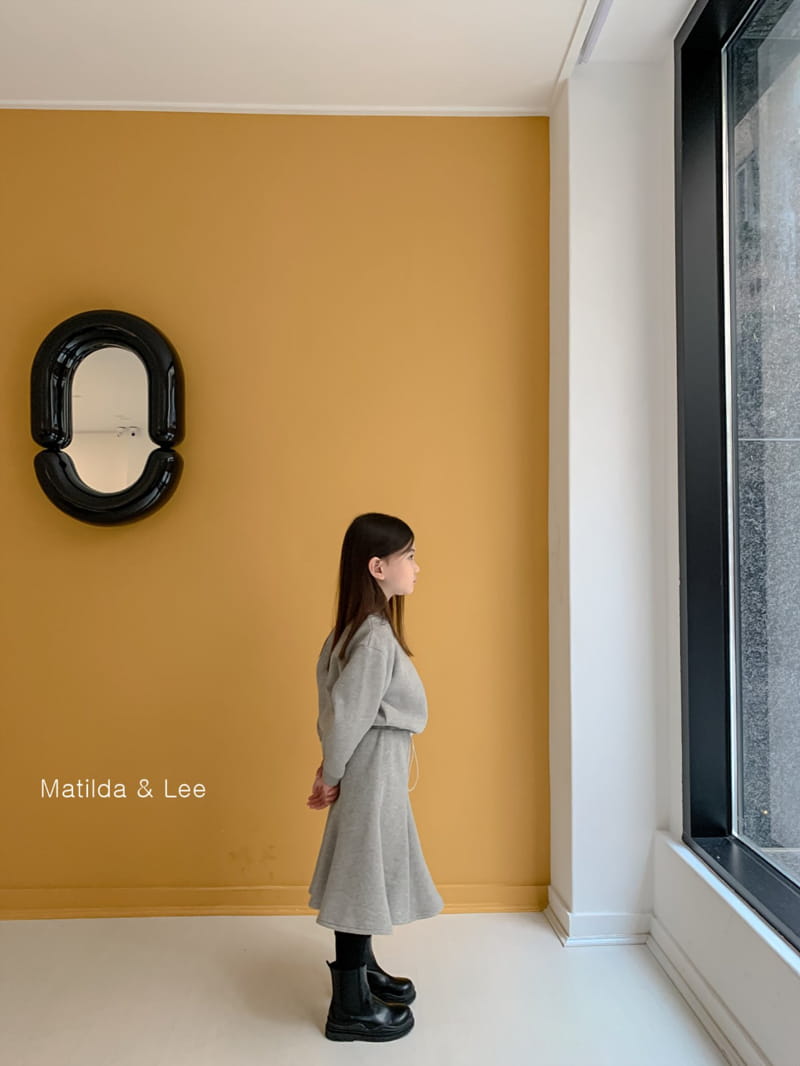 MATILDA & LEE - Korean Children Fashion - #Kfashion4kids - Long Skirt Top Set - 4