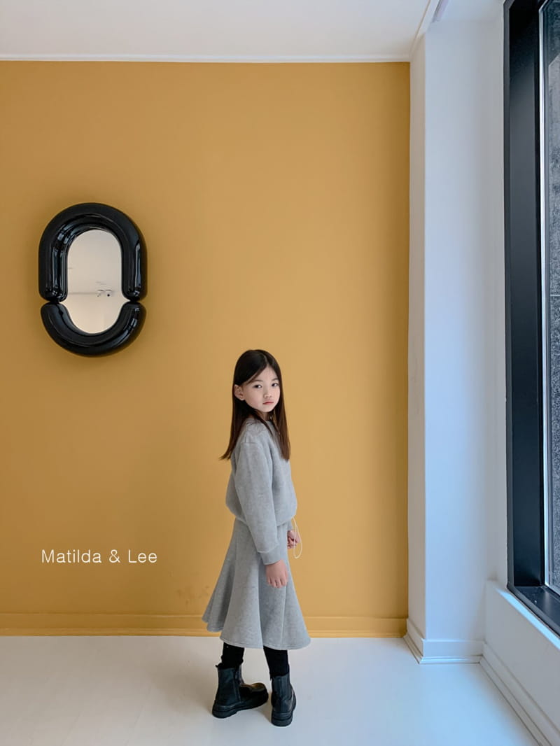 MATILDA & LEE - Korean Children Fashion - #Kfashion4kids - Long Skirt Top Set - 9