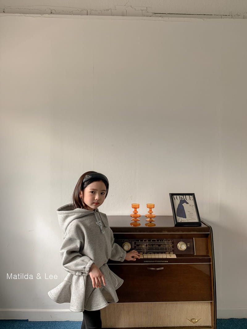 MATILDA & LEE - Korean Children Fashion - #Kfashion4kids - Short Hoody Skirt Set - 11