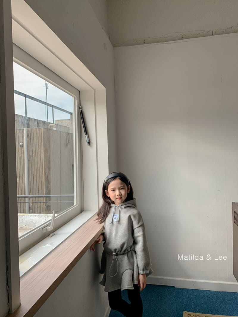 MATILDA & LEE - Korean Children Fashion - #Kfashion4kids - Short Hoody Skirt Set - 9