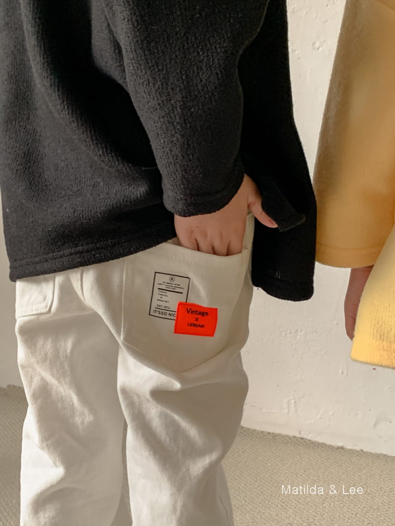 MATILDA & LEE - Korean Children Fashion - #Kfashion4kids - Label Pants - 8