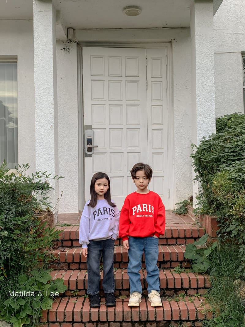 MATILDA & LEE - Korean Children Fashion - #Kfashion4kids - Slit Striaght Jeans - 2