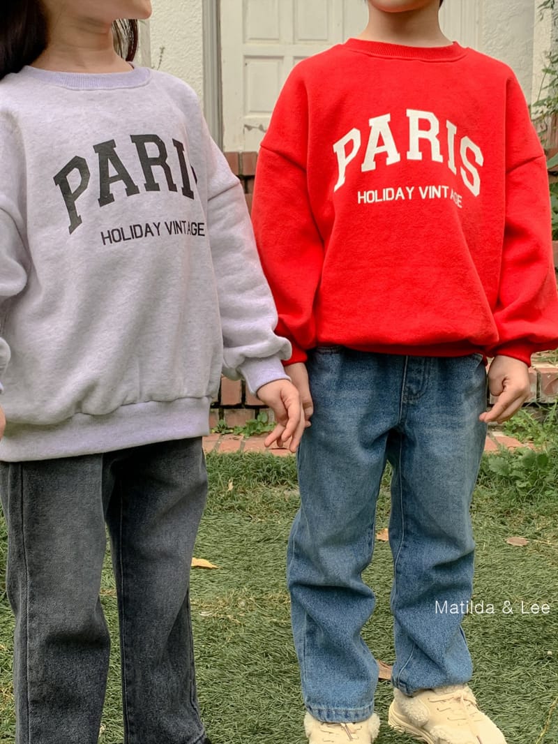 MATILDA & LEE - Korean Children Fashion - #Kfashion4kids - Slit Striaght Jeans - 5