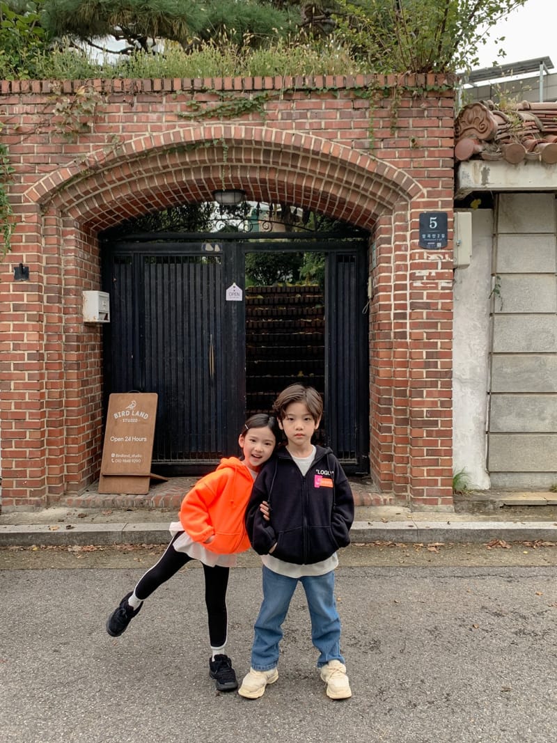 MATILDA & LEE - Korean Children Fashion - #Kfashion4kids - Slit Striaght Jeans - 9