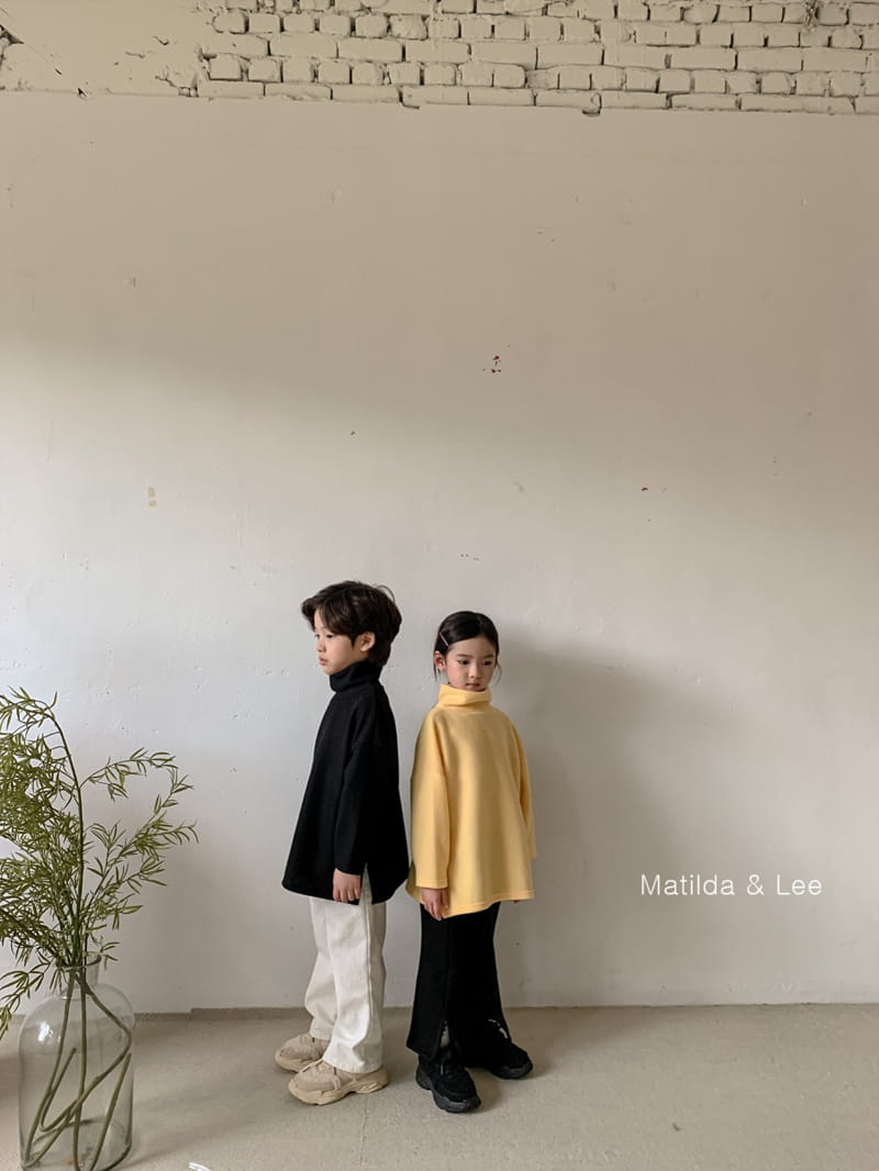 MATILDA & LEE - Korean Children Fashion - #Kfashion4kids - Slit Bootscut Pants