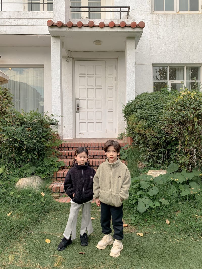 MATILDA & LEE - Korean Children Fashion - #Kfashion4kids - Slit Bootscut Pants - 4
