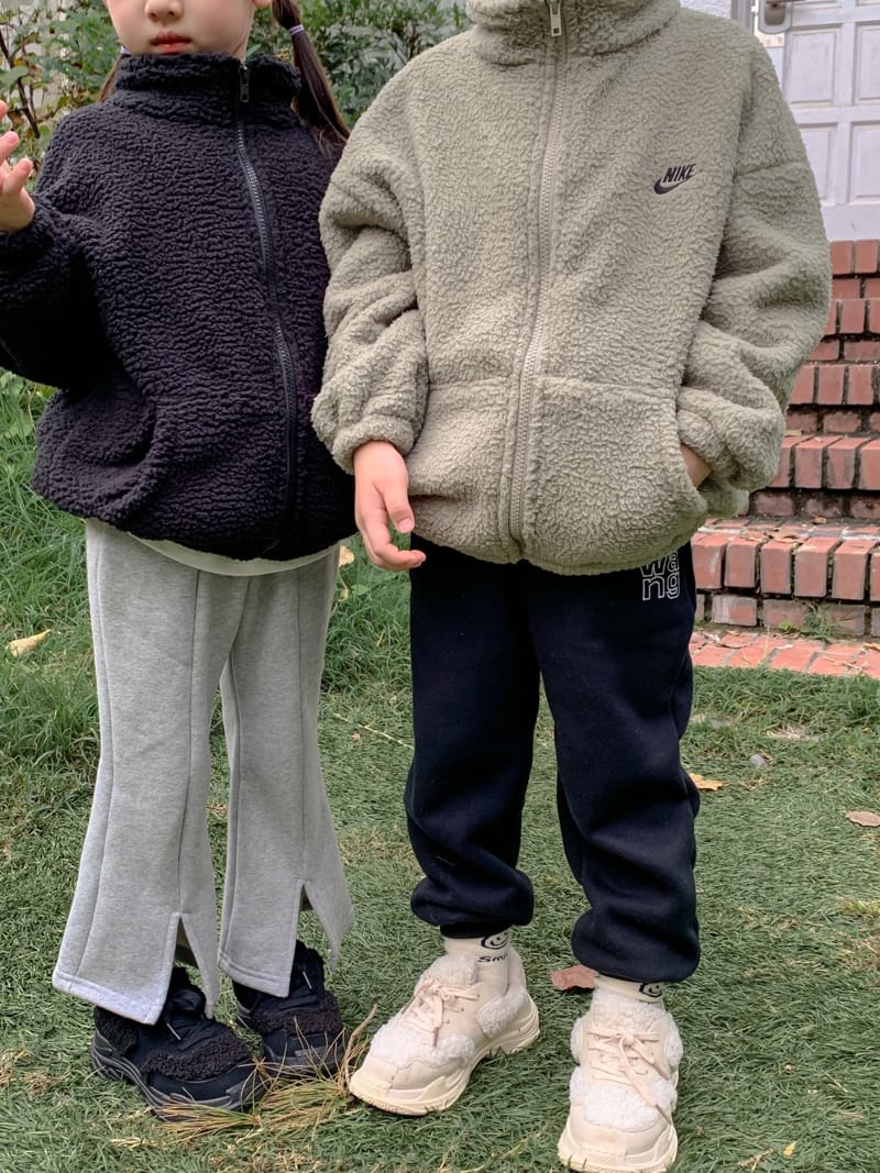 MATILDA & LEE - Korean Children Fashion - #Kfashion4kids - Slit Bootscut Pants - 9
