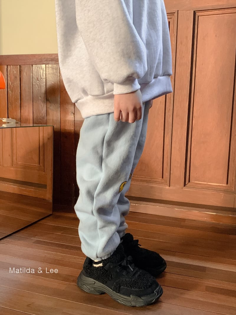 MATILDA & LEE - Korean Children Fashion - #Kfashion4kids - Smile Jogger Pants - 3
