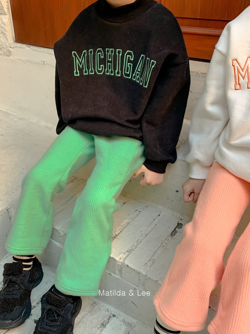 MATILDA & LEE - Korean Children Fashion - #Kfashion4kids - Mink Rib Pants - 12