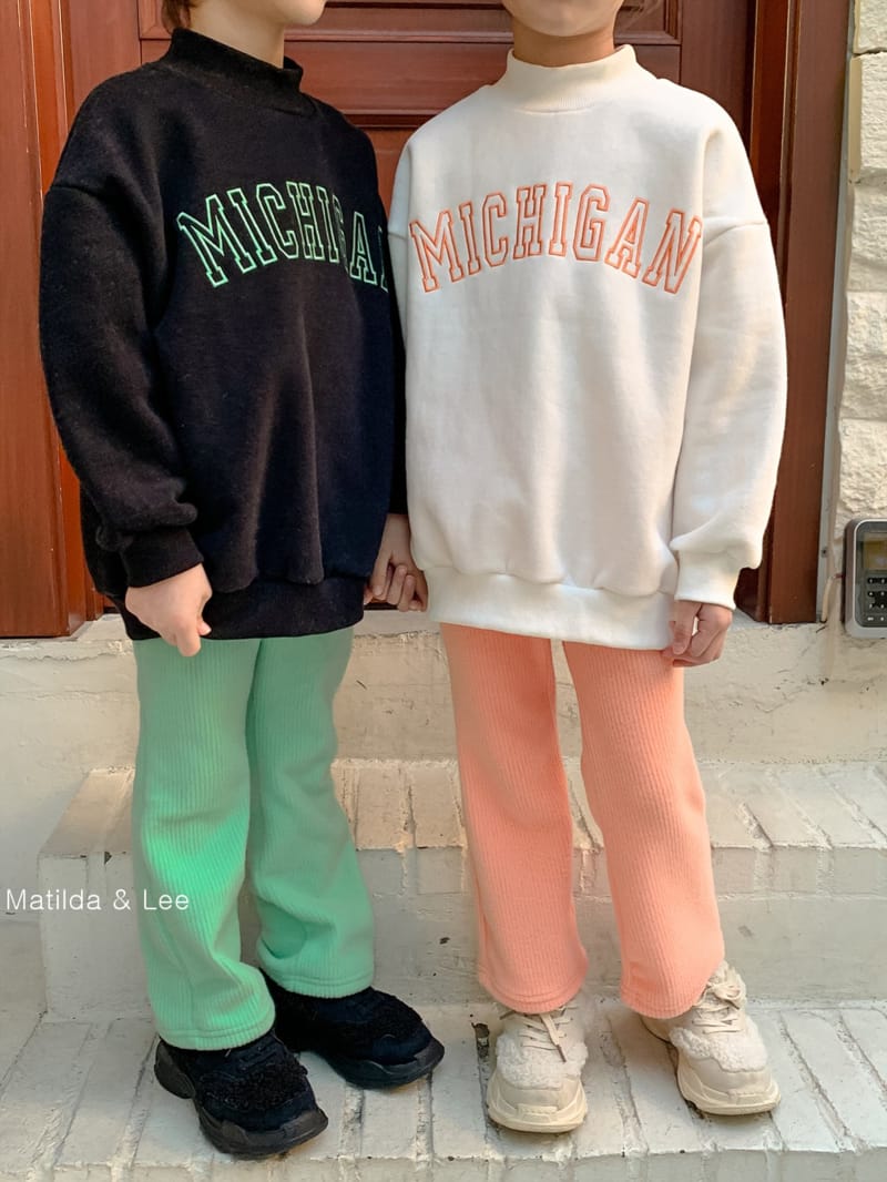 MATILDA & LEE - Korean Children Fashion - #Kfashion4kids - Mink Rib Pants - 7