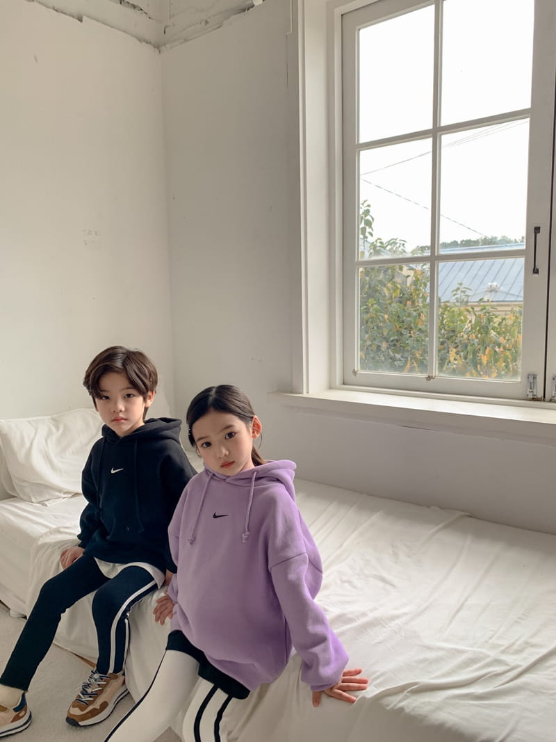MATILDA & LEE - Korean Children Fashion - #Kfashion4kids - Fleece Two Stripes Leggings - 5