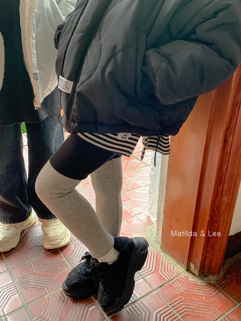 MATILDA & LEE - Korean Children Fashion - #Kfashion4kids - Two Tone Leggings - 10