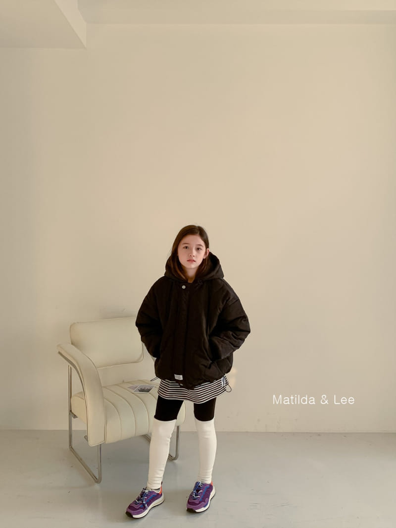MATILDA & LEE - Korean Children Fashion - #Kfashion4kids - Two Tone Leggings - 12