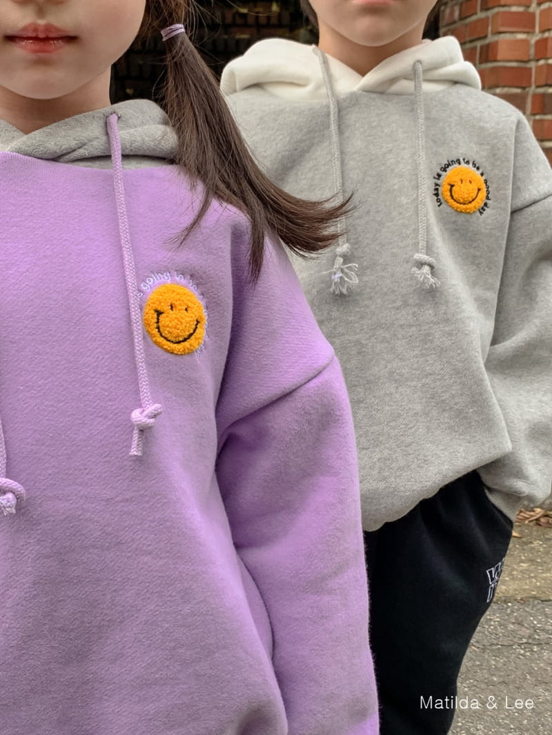 MATILDA & LEE - Korean Children Fashion - #Kfashion4kids - Smile Color Hoody - 10