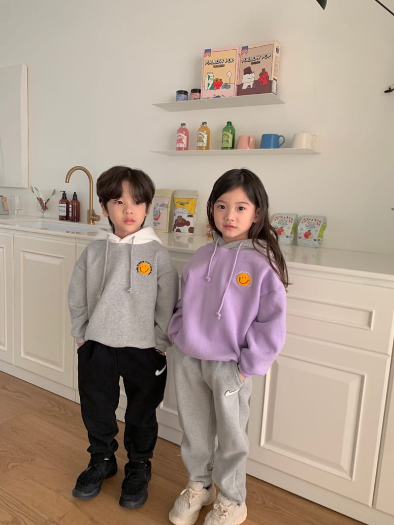 MATILDA & LEE - Korean Children Fashion - #Kfashion4kids - Smile Color Hoody - 12