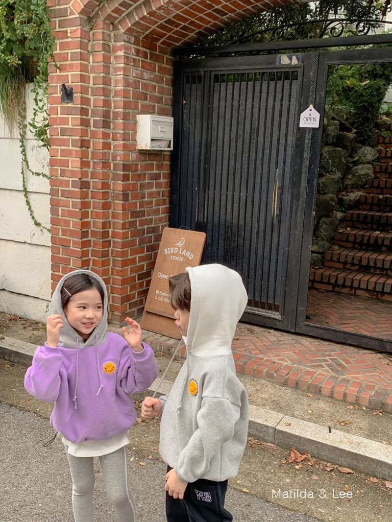 MATILDA & LEE - Korean Children Fashion - #Kfashion4kids - Smile Color Hoody - 2