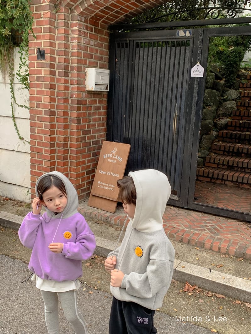 MATILDA & LEE - Korean Children Fashion - #Kfashion4kids - Smile Color Hoody - 3
