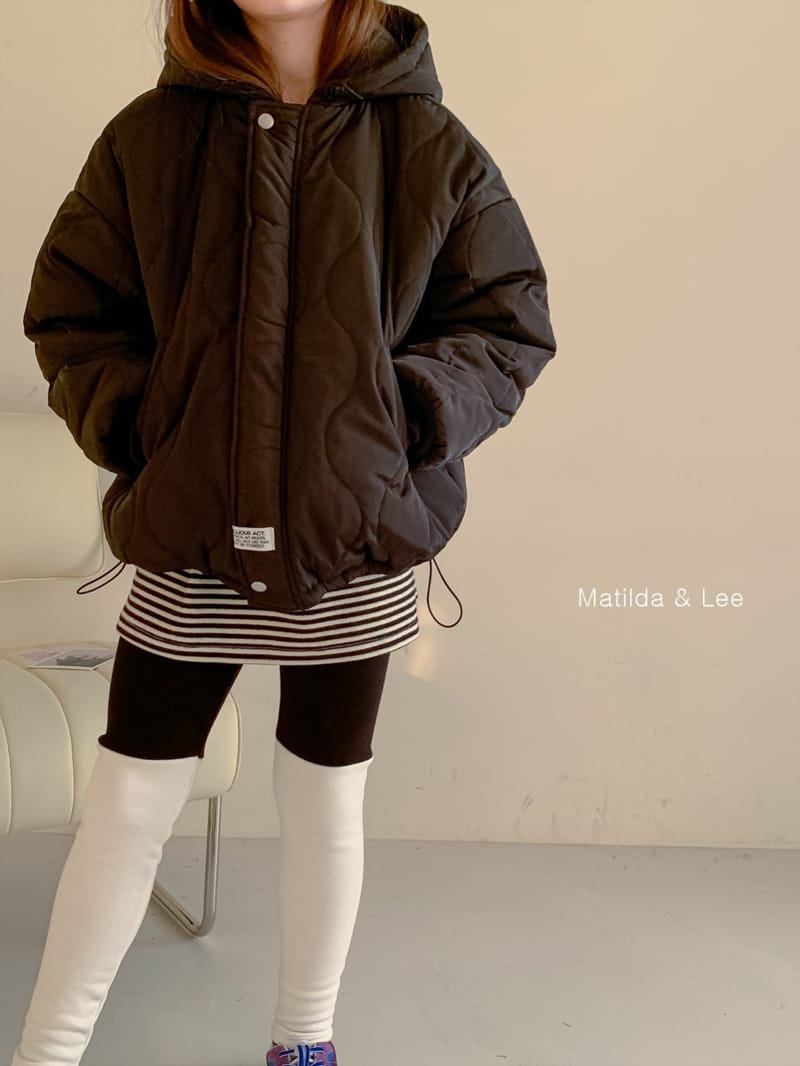 MATILDA & LEE - Korean Children Fashion - #Kfashion4kids - Label Slit Tee - 6
