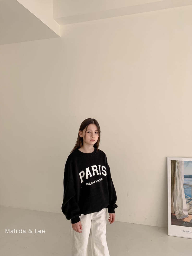 MATILDA & LEE - Korean Children Fashion - #Kfashion4kids - Paris Sweatshirt - 12