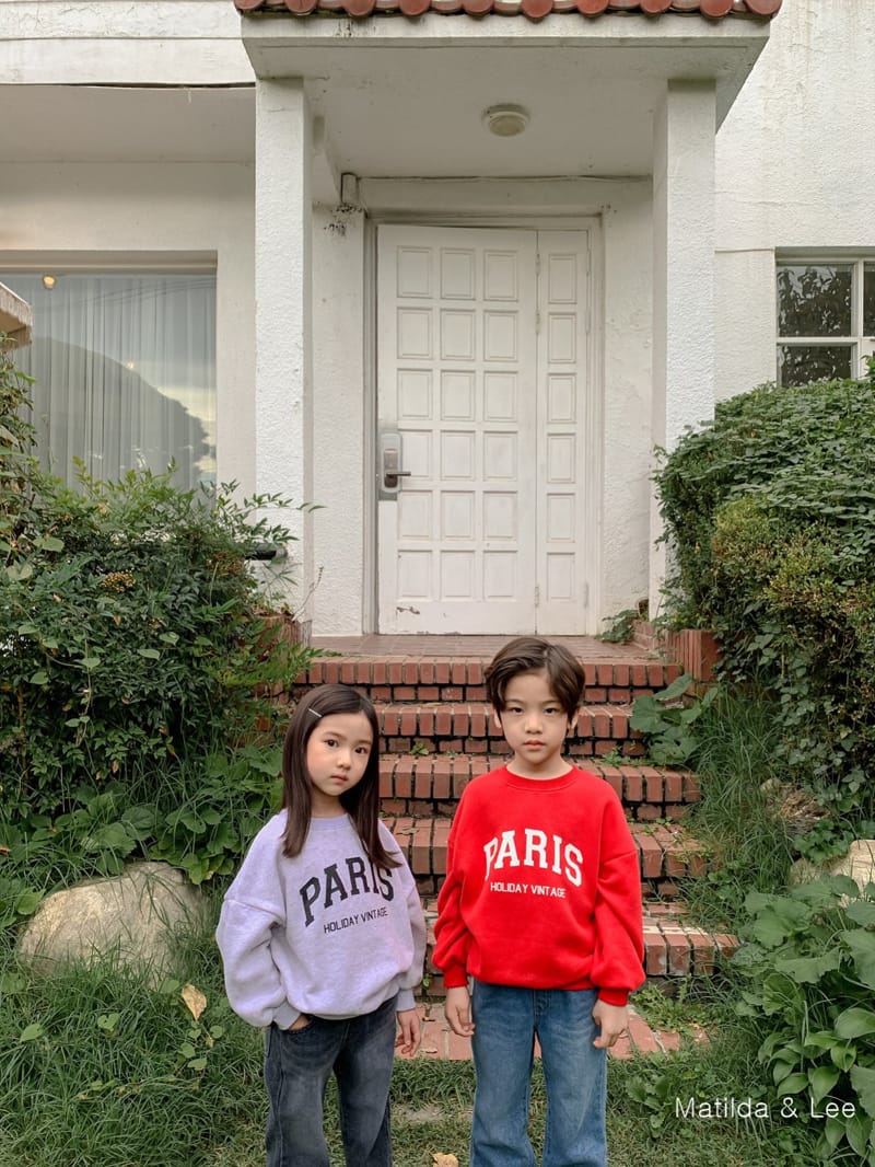 MATILDA & LEE - Korean Children Fashion - #Kfashion4kids - Paris Sweatshirt - 2
