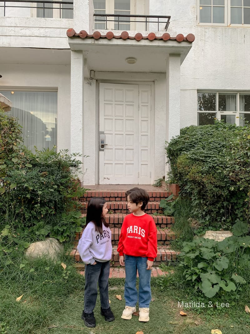 MATILDA & LEE - Korean Children Fashion - #Kfashion4kids - Paris Sweatshirt - 3