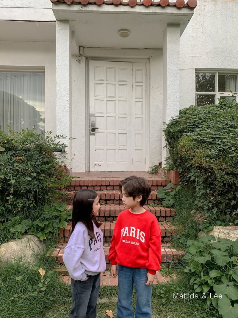 MATILDA & LEE - Korean Children Fashion - #Kfashion4kids - Paris Sweatshirt - 4