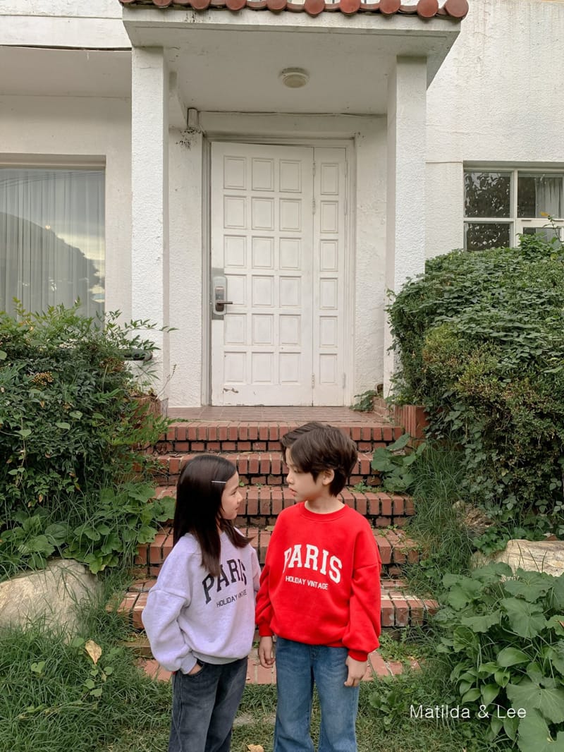 MATILDA & LEE - Korean Children Fashion - #Kfashion4kids - Paris Sweatshirt - 5